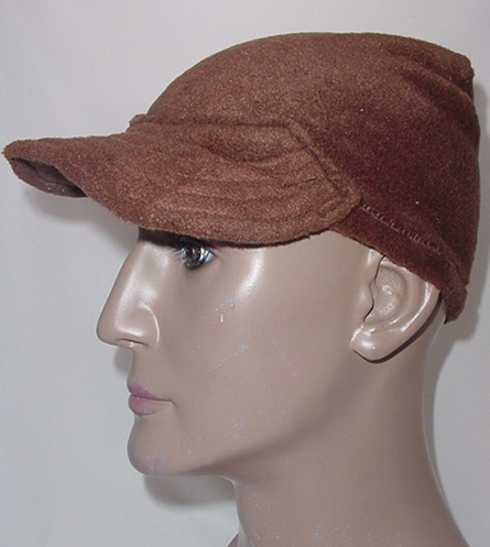 Billed Hat-Chocolate Brown Fleece-Unisex