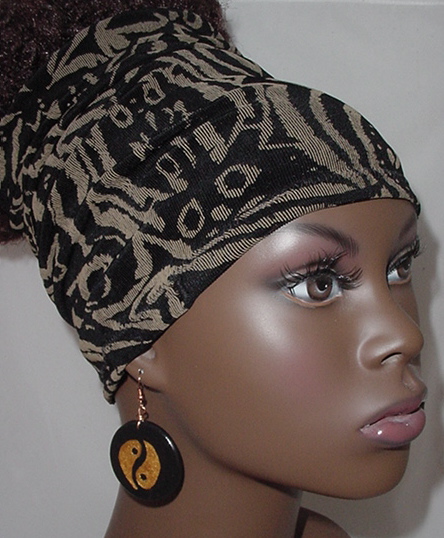 Black And Tan Mudcloth