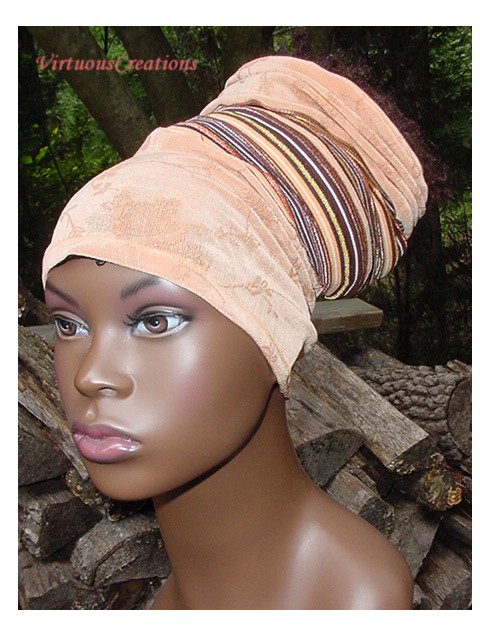 Tri-Band-Peach w/Stripes