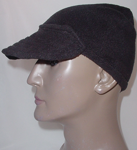 Billed Hat-Black- Fleece-Unisex