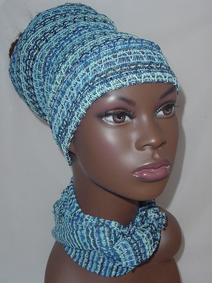 Blue Blend W/Scarf