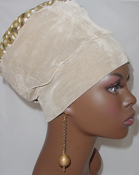 Crown-Khaki Tan w/Olive Print