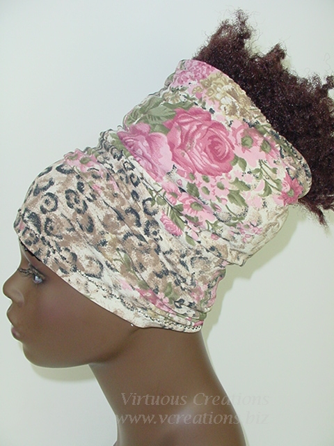 Animal Print With Roses